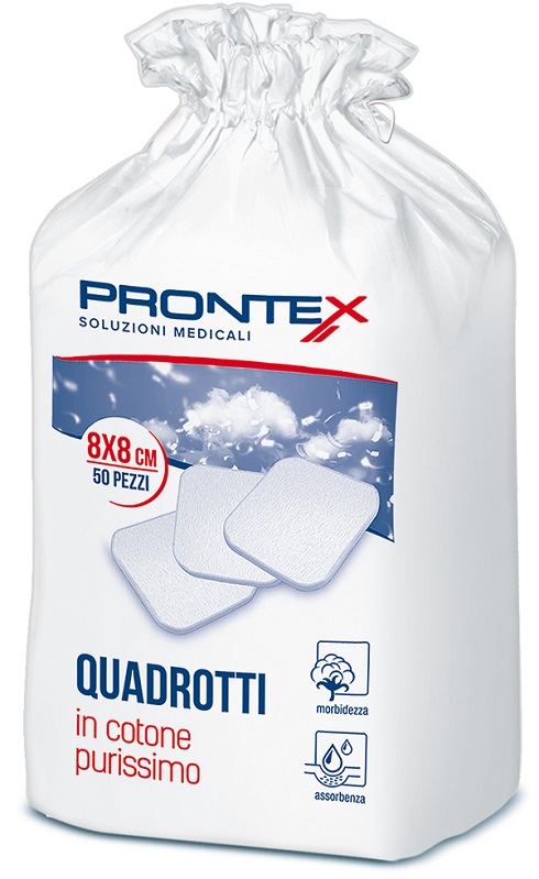 COTONE IDROFILO PRONTEX QUADROTTI - Farmacia Mastrangelo 