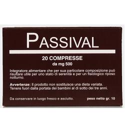 PASSIVAL ESTRATTO ERBORISTICO 20 COMPRESSE - Farmacia Mastrangelo 