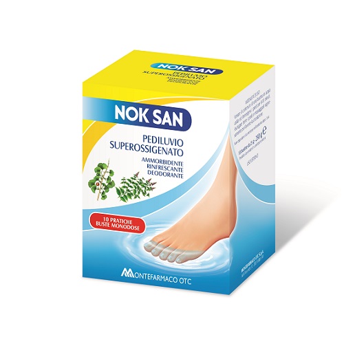 NOK SAN PEDILUVIO SUPEROSSIGENATO 25 G - Farmacia Mastrangelo 
