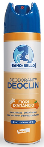 SANO E BELLO DEODORANTE DEOCLIN FIORI D'ARANCIO 250 ML - Farmacia Mastrangelo 