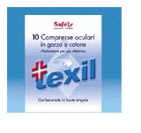 PRONTEX GARZA COMPRESSA OCULARE NON ADESIVA COTONE 10 PEZZI - Farmacia Mastrangelo 