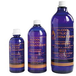 ALCOOL ETILICO DENATURATO 1 LITRO - Farmacia Mastrangelo 