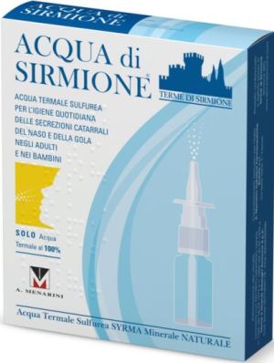 ACQUA SIRMIONE MINERALE NATURALE 6 FIALE 15 ML - Farmacia Mastrangelo 