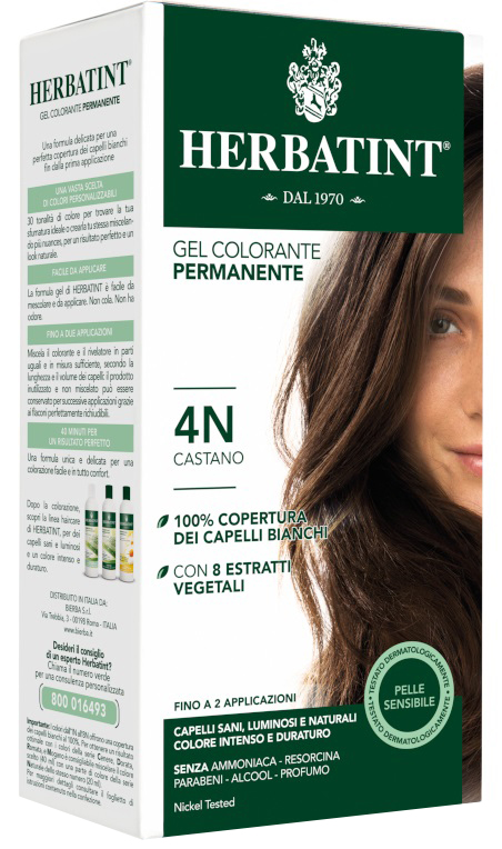 HERBATINT 4N CASTANO 150 ML - Farmacia Mastrangelo 