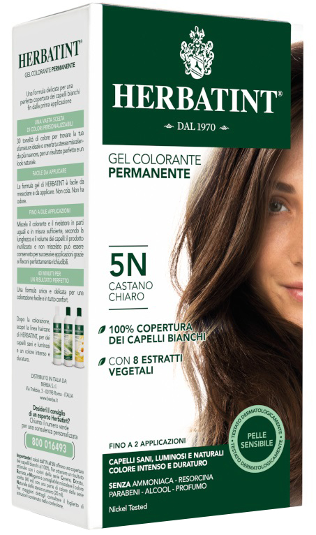 HERBATINT 5N CASTANO CHIARO 150 ML - Farmacia Mastrangelo 