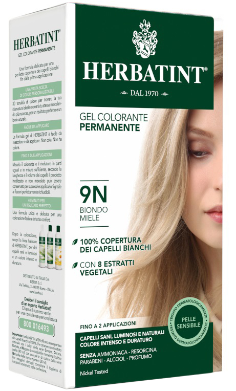 HERBATINT 9N BIONDO MIELE 150 ML - Farmacia Mastrangelo 