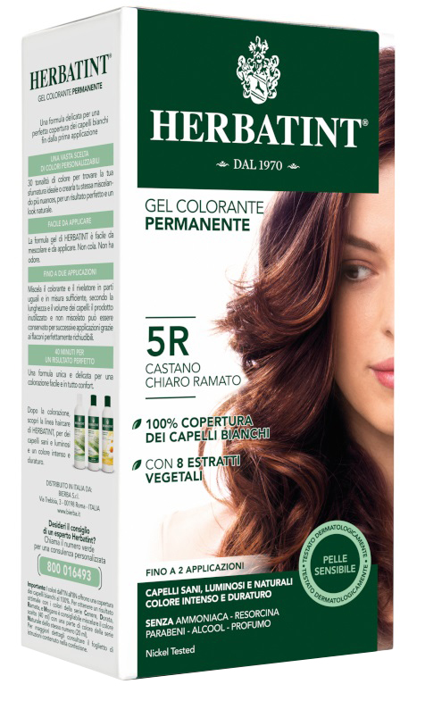 HERBATINT 5R CASTANO CHIARO RAMATO 150 ML - Farmacia Mastrangelo 