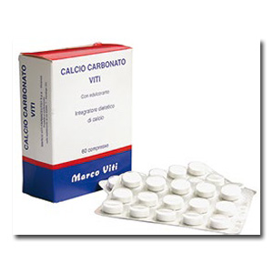CALCIO CARBONATO VITI 60 COMPRESSE - Farmacia Mastrangelo 