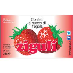 ZIGULI FRAGOLA 36 PALLINE 22 G - Farmacia Mastrangelo 