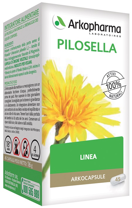 ARKO CAPSULE PILOSELLA 45 CAPSULE - Farmacia Mastrangelo 