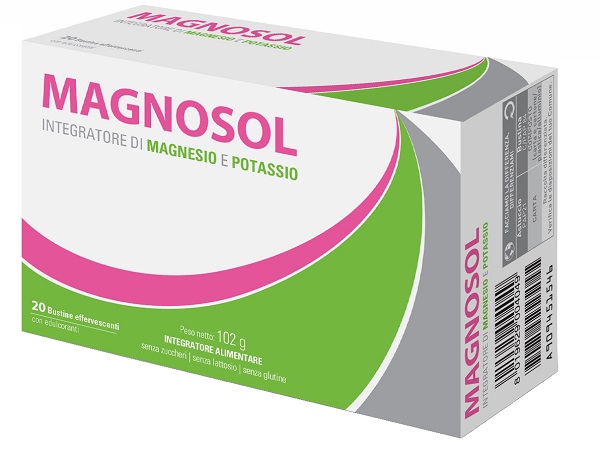 MAGNOSOL 20 BUSTINE EFFERVESCENTI - Farmacia Mastrangelo 