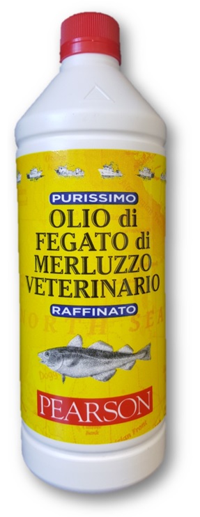 OLIO FEGATO MERLUZZO PURISSIMO 1 LITRO - Farmacia Mastrangelo 