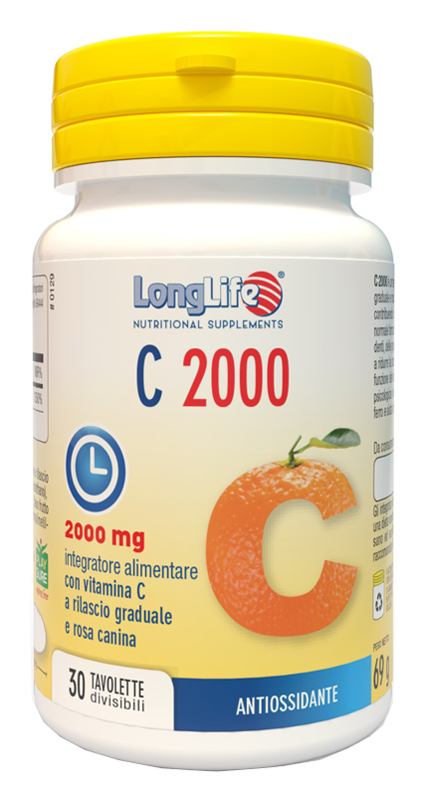 LONGLIFE C 2000 T/R 30 TAVOLETTE - Farmacia Mastrangelo 