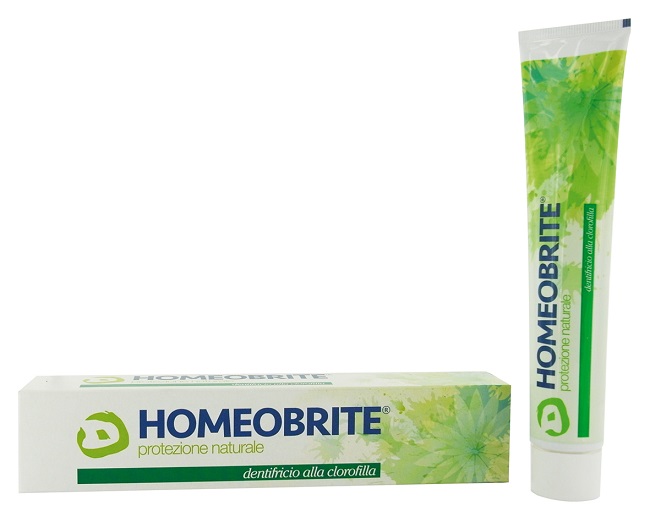 HOMEOBRITE DENTIFRICIO ALLA CLOROFILLA 75 ML - Farmacia Mastrangelo 