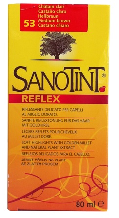 SANOTINT REFLEX CASTANO CHIARO 80 ML - Farmacia Mastrangelo 