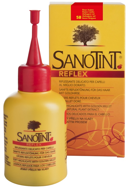 SANOTINT REFLEX ROSSO MOGANO 80 ML - Farmacia Mastrangelo 