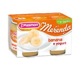 PLASMON OMOGENEIZZATO YOGURT BANANA 120 G X 2 PEZZI - Farmacia Mastrangelo 