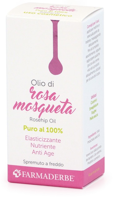 OLIO DI ROSA MOSQUETA PURO 100% 15 ML - Farmacia Mastrangelo 