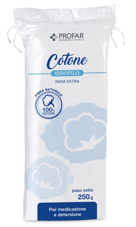 COTONE IDROFILO PROFAR INDIA EXTRA 250G - Farmacia Mastrangelo 