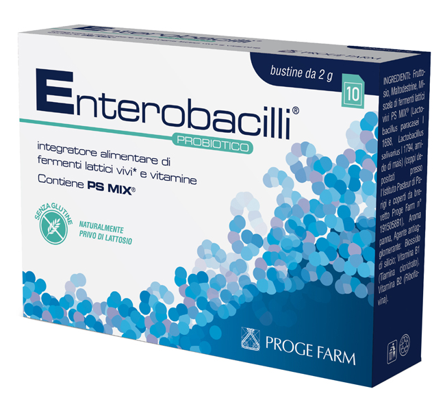 ENTEROBACILLI 10 BUSTINE X 2G - Farmacia Mastrangelo 