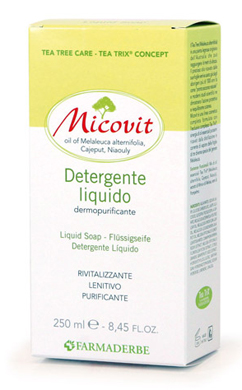 MICOVIT DETERGENTE LIQUIDO 250 ML - Farmacia Mastrangelo 