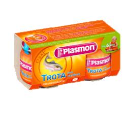 PLASMON OMOGENEIZZATO TROTA VERDURE 80 G X 2 PEZZI - Farmacia Mastrangelo 