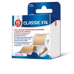 CEROTTO IN ROCCHETTO PIC CLASSIC FIX TELA 1,25X500 CM 1 PEZZO - Farmacia Mastrangelo 