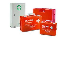 CASSETTA PRONTO SOCCORSO VUOTA METALLICA 46X30X14 - Farmacia Mastrangelo 