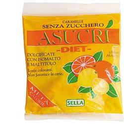 ASUCRI CARAMELLA ARANCIA LIMONE 40 G - Farmacia Mastrangelo 