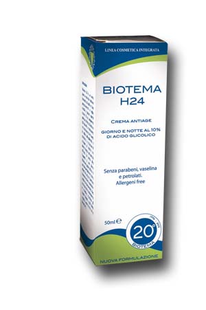 BIOTEMA H24 CREMA ACIDO GLICOLICO 10% 50 ML - Farmacia Mastrangelo 