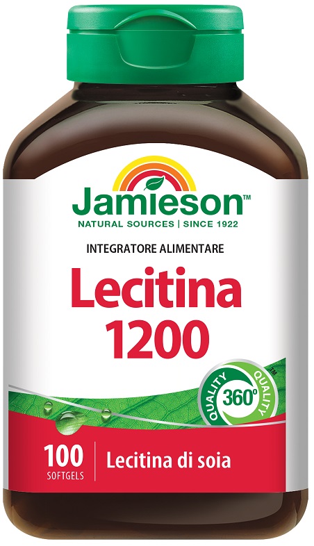 JAMIESON LECITINA 1200 100 SOFTGELS - Farmacia Mastrangelo 