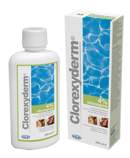 CLOREXYDERM SHAMPOO 4% 250 ML - Farmacia Mastrangelo 