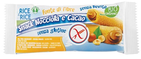 RICE&RICE SNACK DI RISO ALLA NOCCIOLA 25 G SENZA LIEVITO - Farmacia Mastrangelo 