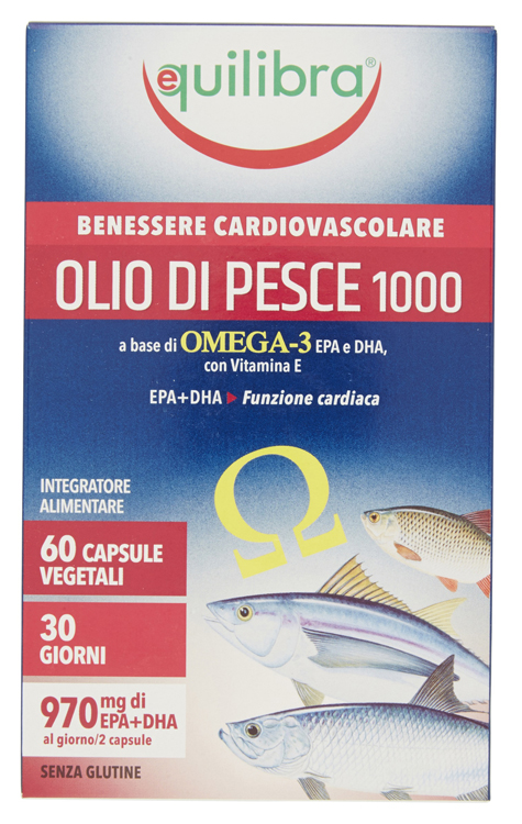 OLIO DI PESCE 1000 60 CAPSULE - Farmacia Mastrangelo 