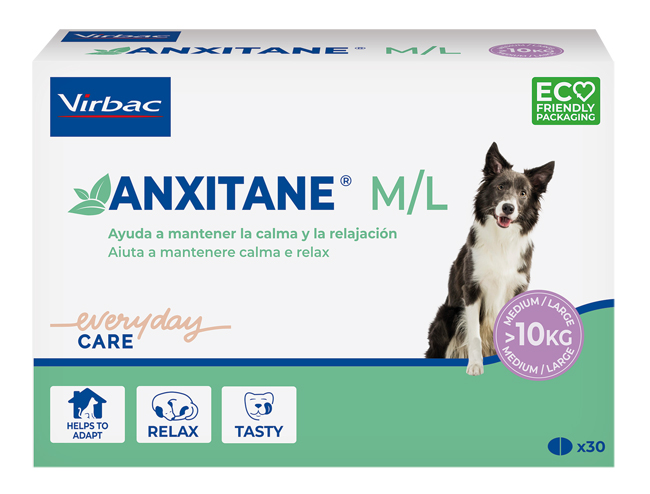 ANXITANE M/L SUPPLEMENTO NUTRIZIONALE SCATOLA 30 COMPRESSE APPETIBILI - Farmacia Mastrangelo 