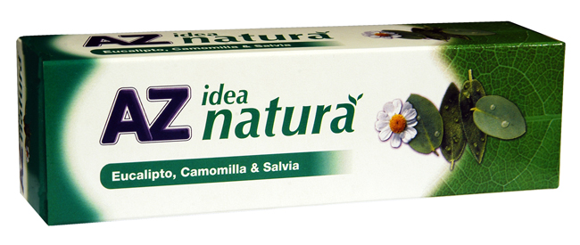 AZ IDEA NATURA EUCALIPTO CAMOMILLA E SALVIA DENTIFRICIO 75 ML - Farmacia Mastrangelo 