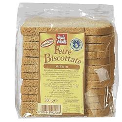 FETTE BISCOTTATE FARRO 300 G - Farmacia Mastrangelo 