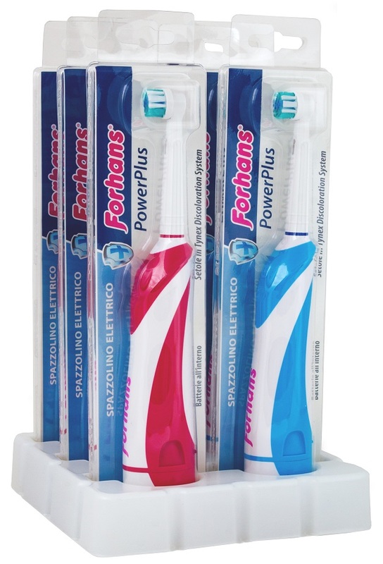 FORHANS SPAZZOLINO ELETTRICO POWER - Farmacia Mastrangelo 