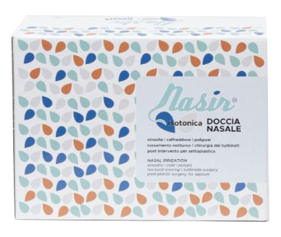 SOLUZIONE FISIOLOGICA ISOTONICA STERILE NASIR IN SCATOLA CON10 SACCHE VERSIONE LUER LOCK DA 250ML - Farmacia Mastrangelo 