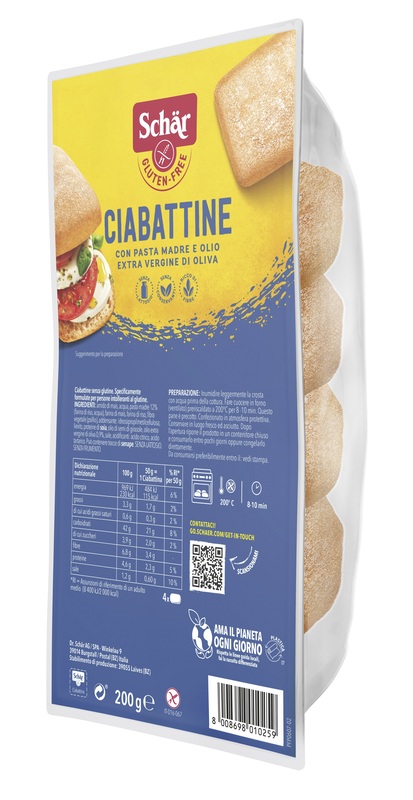 SCHAR CIABATTINA 200 G - Farmacia Mastrangelo 