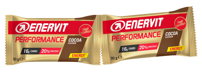 ENERVIT SPORT PERFORMANCE BAR CACAO 2 X 30 G - Farmacia Mastrangelo 