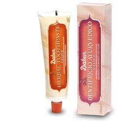 DABUR DENTIFRICIO AYURVEDICO CLOVE 100 ML - Farmacia Mastrangelo 