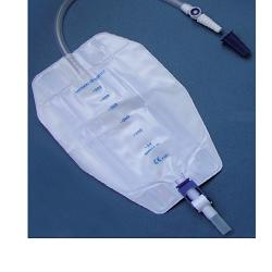 SACCA RACCOGLI URINA DA GAMBA PER INCONTINENZA 3 CAMERE COMFORT 500 ML STERILE IN PVC LATO RIVESTITO TNT CON TUBO DIRITTO 30 CM 8 PEZZI - Farmacia Mastrangelo 
