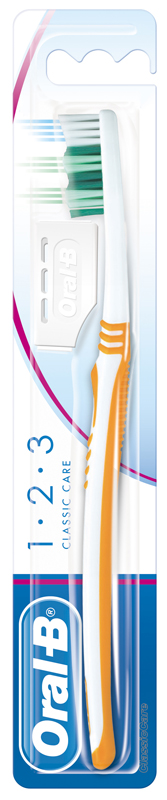 ORALB 123 CLASSIC CARE SPAZZOLINO MANUALE - Farmacia Mastrangelo 