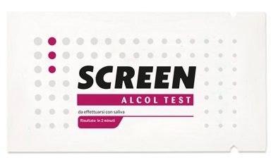 SCREEN ALCOL TEST SALIVA - Farmacia Mastrangelo 