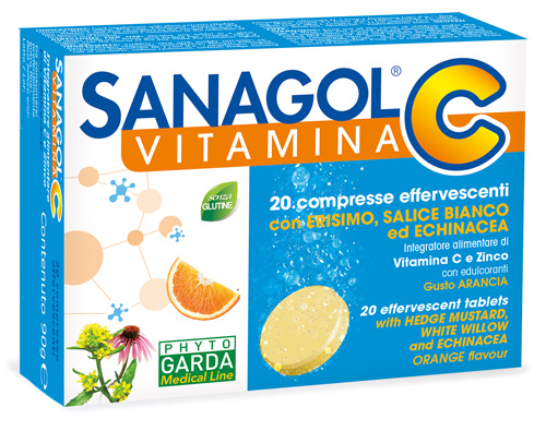 SANAGOL C 20 COMPRESSE EFFERVESCENTI - Farmacia Mastrangelo 