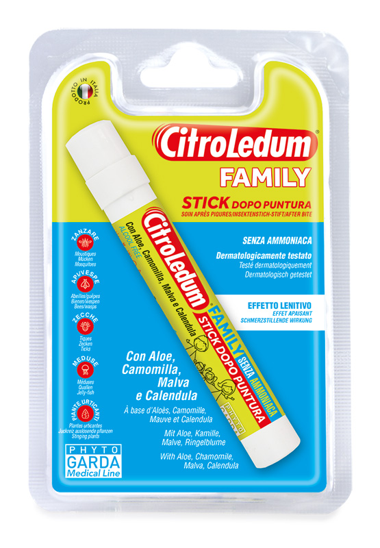 CITROLEDUM FAMILY STICK SENZA AMMONIACA 10 ML - Farmacia Mastrangelo 