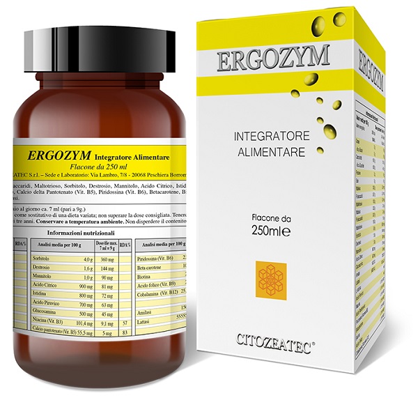 ERGOZYM 250 ML - Farmacia Mastrangelo 