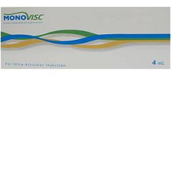SIRINGA INTRA-ARTICOLARE MONOVISC ACIDO IALURONICO 20MG/ML 4 ML - Farmacia Mastrangelo 