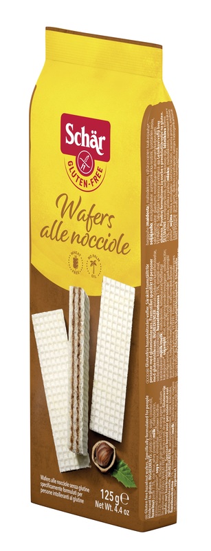 SCHAR WAFERS ALLE NOCCIOLE 125 G - Farmacia Mastrangelo 